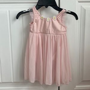 Little girl pink tutu dress